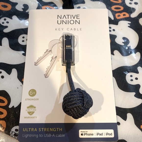 Native Union Key cable made for iPhone iPad iPod - Picture 1 of 2